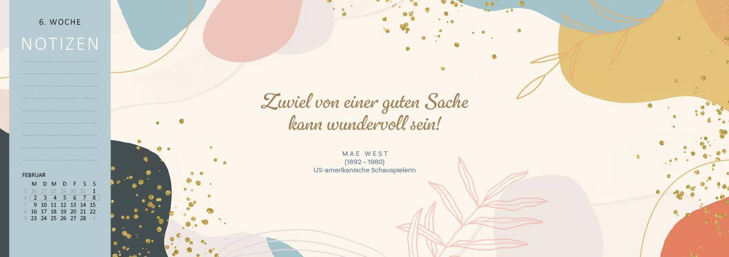 Tischkalender Kluge Frauen, die die Welt und uns inspirieren 2026