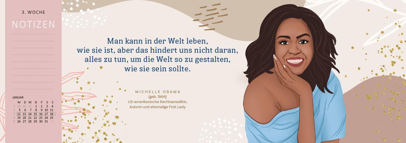 Tischkalender Kluge Frauen, die die Welt und uns inspirieren 2026