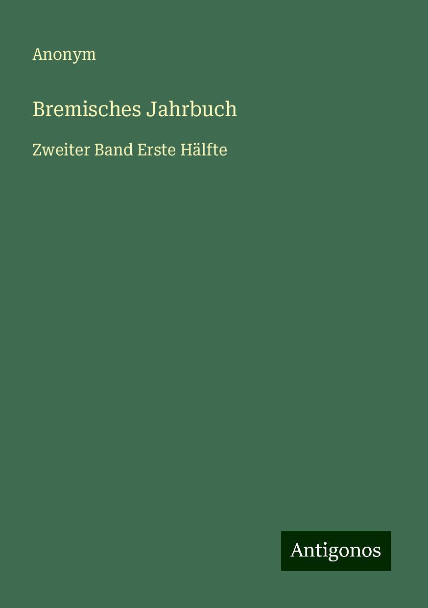 Bremisches Jahrbuch