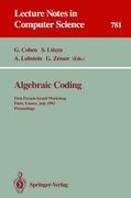 Algebraic Coding