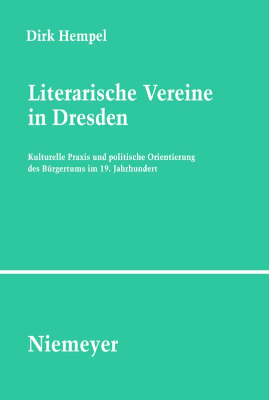 Literarische Vereine in Dresden