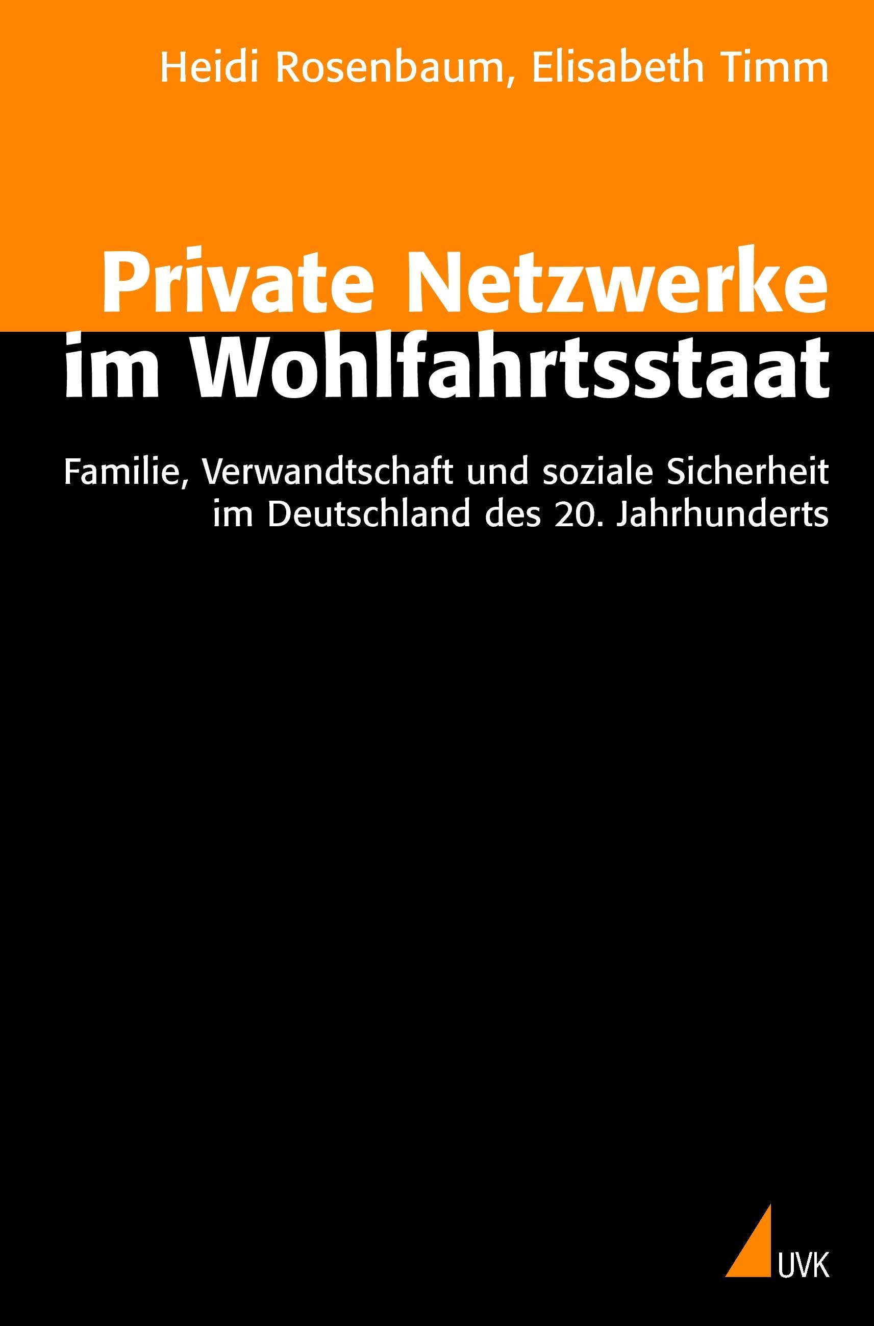 Private Netzwerke im Wohlfahrtsstaat