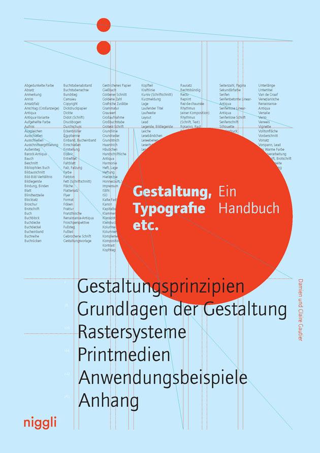 Gestaltung, Typografie etc.