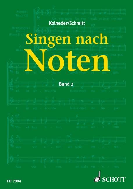 Singen nach Noten