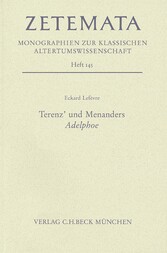 Terenz' und Menanders Adelphoe