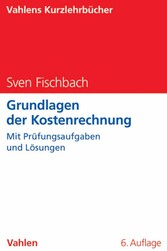 Grundlagen der Kostenrechnung