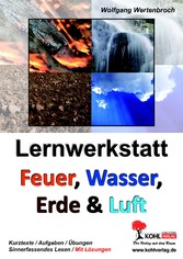 Lernwerkstatt Feuer, Wasser, Erde &amp; Luft