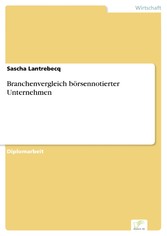 Branchenvergleich börsennotierter Unternehmen