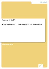 Kontrolle und Kontrollverlust an der Börse