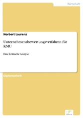 Unternehmensbewertungsverfahren für KMU