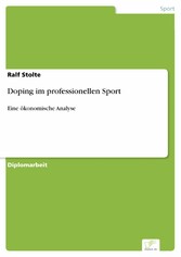 Doping im professionellen Sport