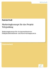 Marketingkonzept für das Projekt Teleparking