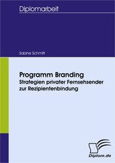 Programm Branding - Strategien privater Fernsehsender zur Rezipientenbindung