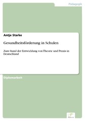 Gesundheitsförderung in Schulen