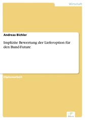 Implizite Bewertung der Lieferoption für den Bund-Future