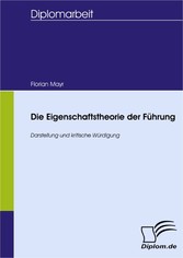 Die Eigenschaftstheorie der Führung