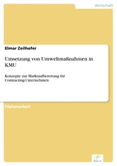 Umsetzung von Umweltmaßnahmen in KMU