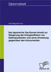 Der japanische Top-Runner-Ansatz zur Steigerung der Energieeffizienz von Elektroprodukten und seine Umsetzung gegenüber den Konsumenten