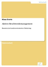 Aktives Beschwerdemanagement