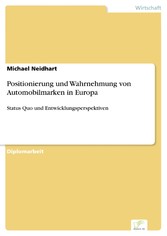 Positionierung und Wahrnehmung von Automobilmarken in Europa