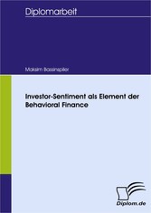 Investor-Sentiment als Element der Behavioral Finance