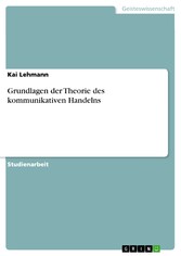 Grundlagen der Theorie des kommunikativen Handelns