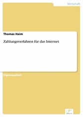 Zahlungsverfahren für das Internet