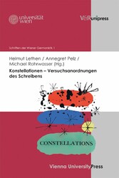 Konstellationen - Versuchsanordnungen des Schreibens