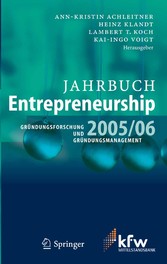 Jahrbuch Entrepreneurship 2005/06