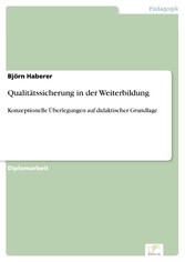 Qualitätssicherung in der Weiterbildung