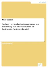 Analyse von Marketinginstrumenten zur Einführung von Internetmarken im Business-to-Customer-Bereich