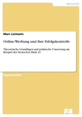 Online-Werbung und ihre Erfolgskontrolle