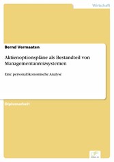 Aktienoptionspläne als Bestandteil von Managementanreizsystemen