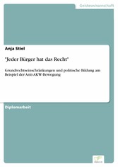 'Jeder Bürger hat das Recht'