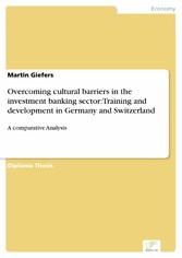 Overcoming cultural barriers in the investment banking sector: Training and development in Germany and Switzerland