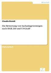 Die Bewertung von Sachanlagevermögen nach HGB, IAS und US-GAAP