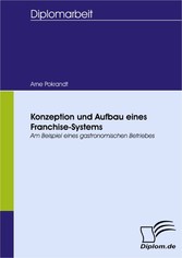 Konzeption und Aufbau eines Franchise-Systems - am Beispiel eines gastronomischen Betriebes