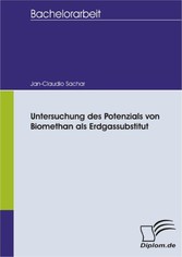 Untersuchung des Potenzials von Biomethan als Erdgassubstitut