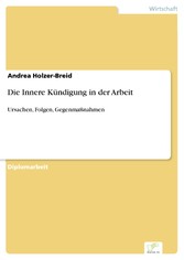 Die Innere Kündigung in der Arbeit