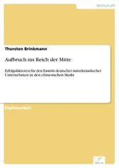 Aufbruch ins Reich der Mitte