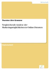 Vergleichende Analyse der Marketingmöglichkeiten in Online-Diensten