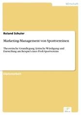 Marketing-Management von Sportvereinen