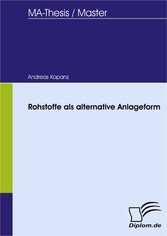 Rohstoffe als alternative Anlageform