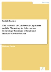 The Function of Conference Organisers and the Marketing for Information Technology Seminars of Small and Medium-Sized Industries