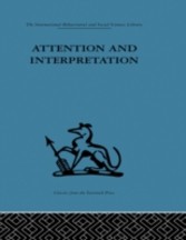 Attention and Interpretation