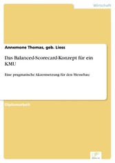 Das Balanced-Scorecard-Konzept für ein KMU