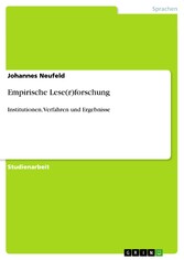 Empirische Lese(r)forschung