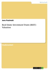 Real Estate Investment Trusts (REIT) Valuation