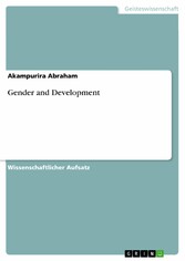 Gender and Development