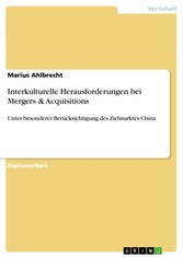 Interkulturelle Herausforderungen bei Mergers & Acquisitions